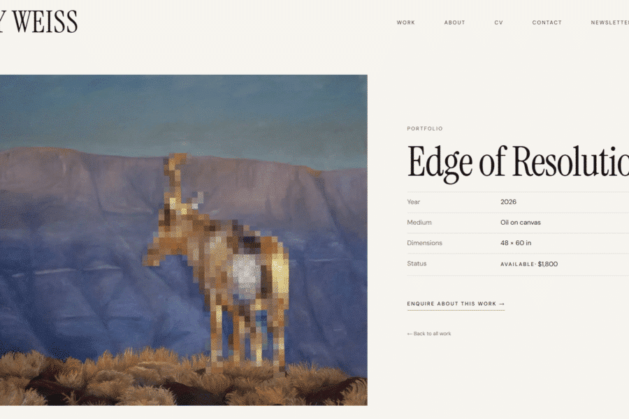 Abby Weiss Art - Edge of Resolution